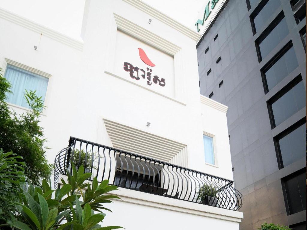 La Rose Boutique Hotel & Spa Phnom Penh Exterior foto